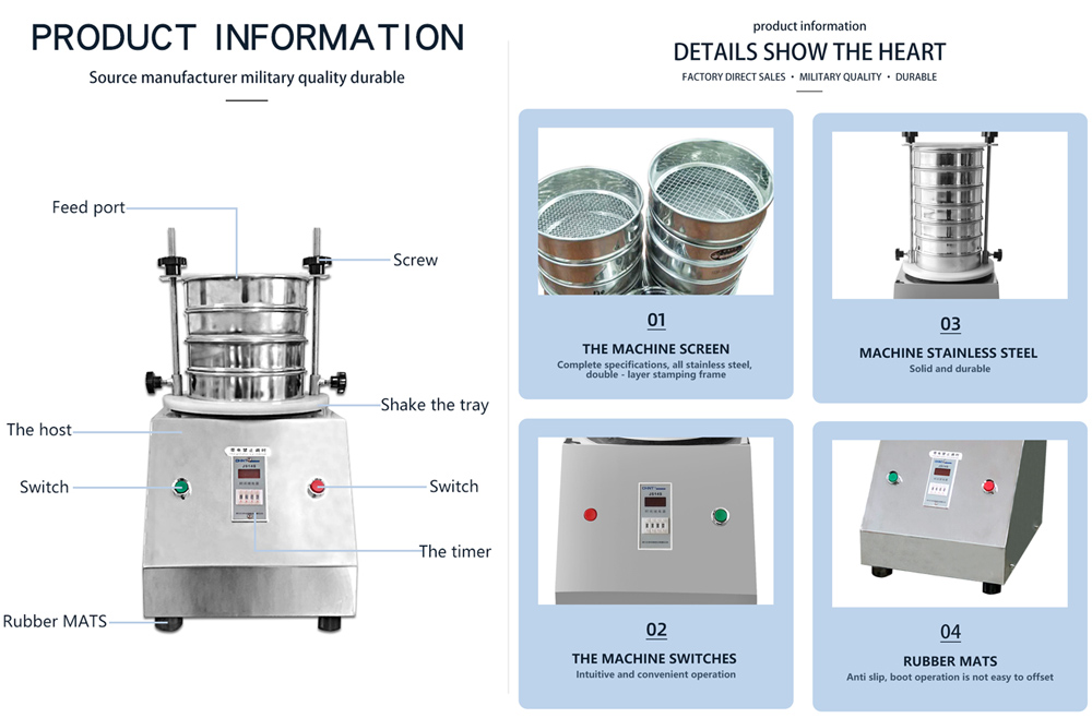 Structure of electric sieve