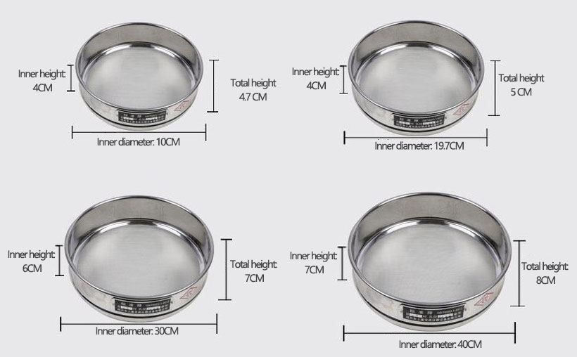 Standard Test Sieve Product Specifications