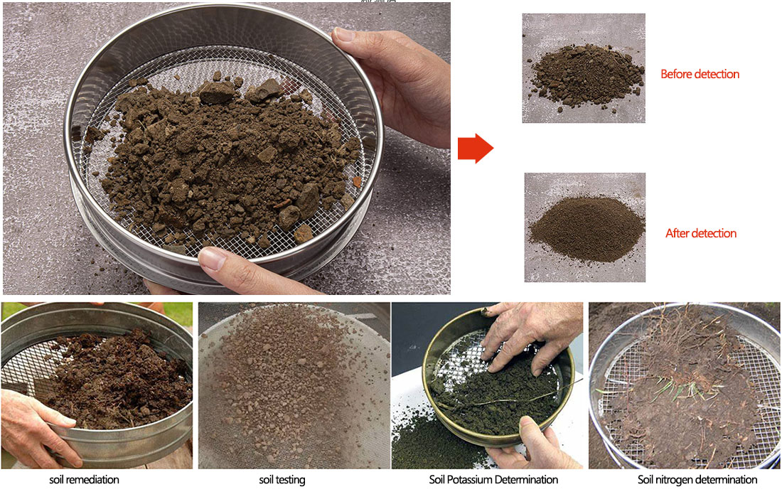 Soil Sieve Use