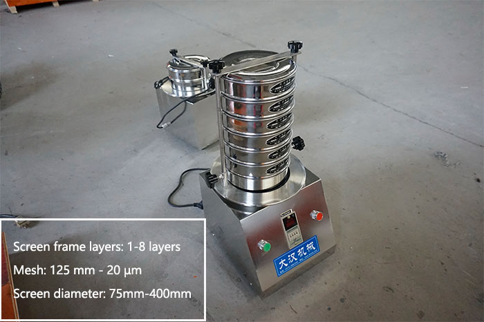 Laboratory Sieve Shaker Machine Feature