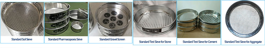 Model for Standard Test Sieves