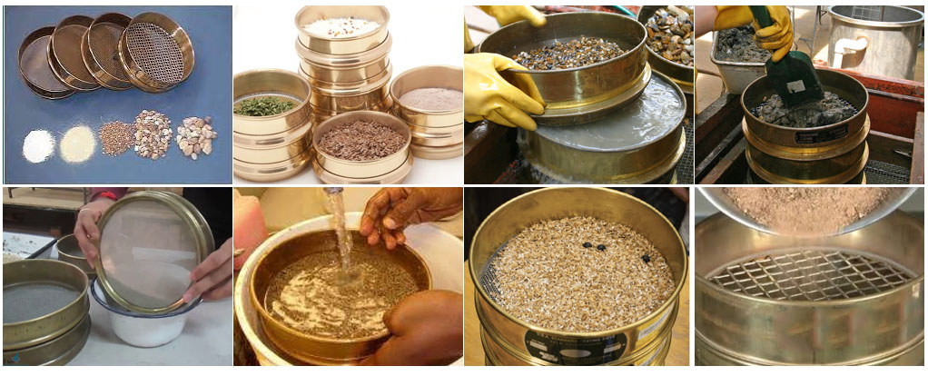 Brass Test Sieves Application