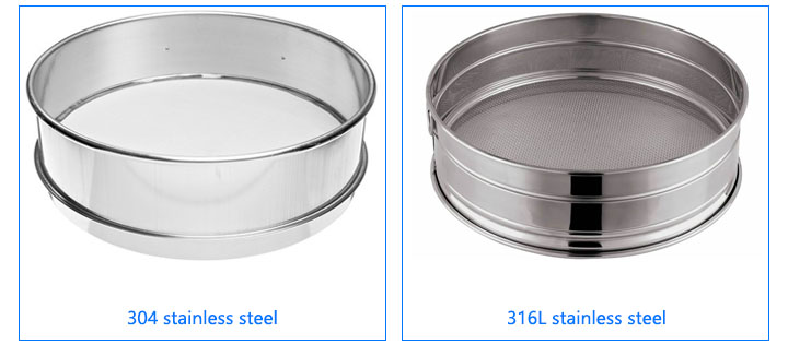 Stainless Steel Test Sieves Material Classification
