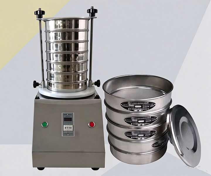 Aggregate test sieve