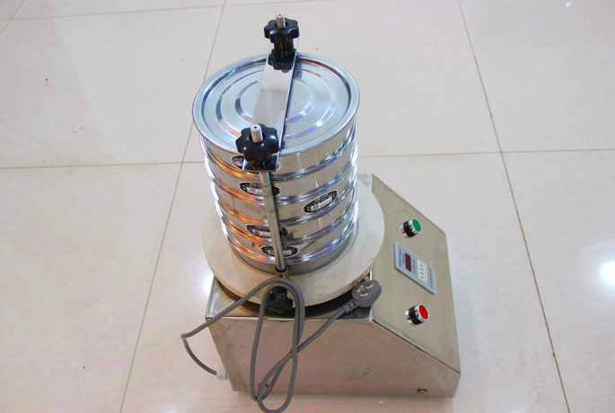 ASTM standard soil analysis sieves with pan and cover